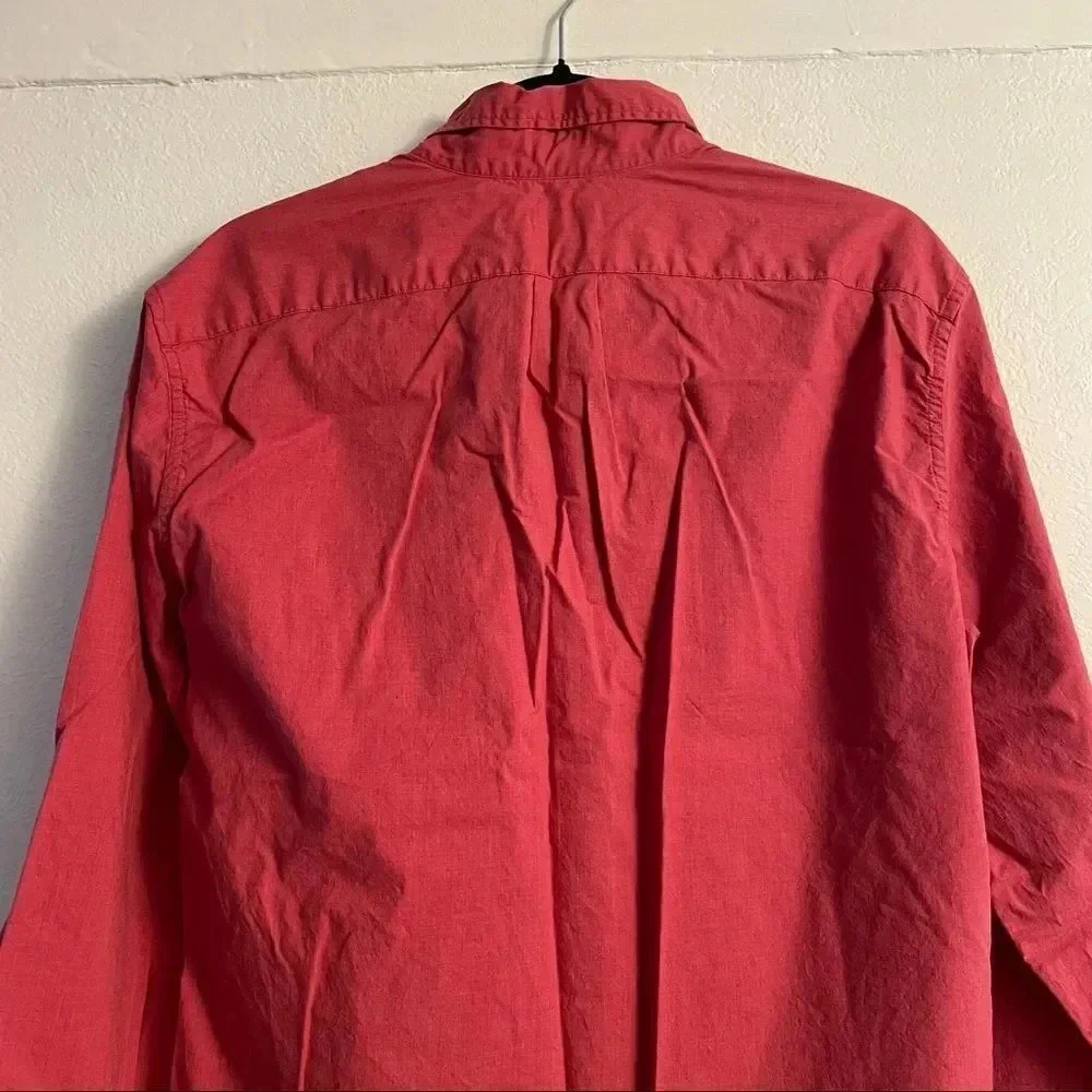 JCrew red button down